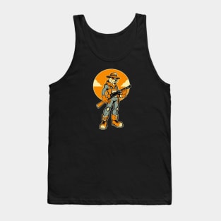 Unique Super Hero Anime Cartoon Art Character Tank Top